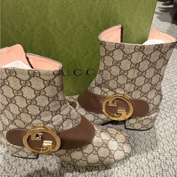 Gucci blondie booties 8 pristine - Picture 1 of 10